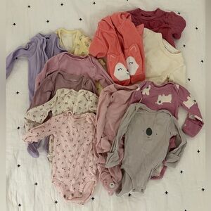 Carter's Baby Girl Clothes Bundle